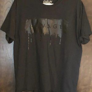 Men's Large Black Poison Savage T-Shirt